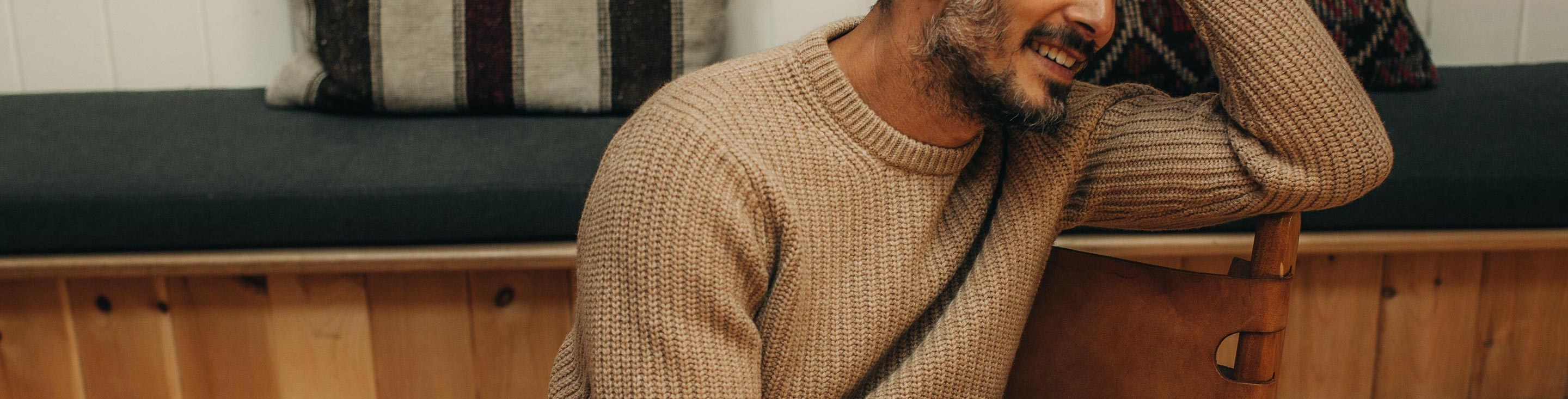 The Fisherman Sweater - Men's Merino Wool Sweaters