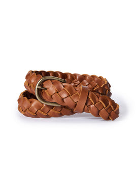 The Braided Belt in Whiskey: Featured Image, Accessories by Taylor Stitch