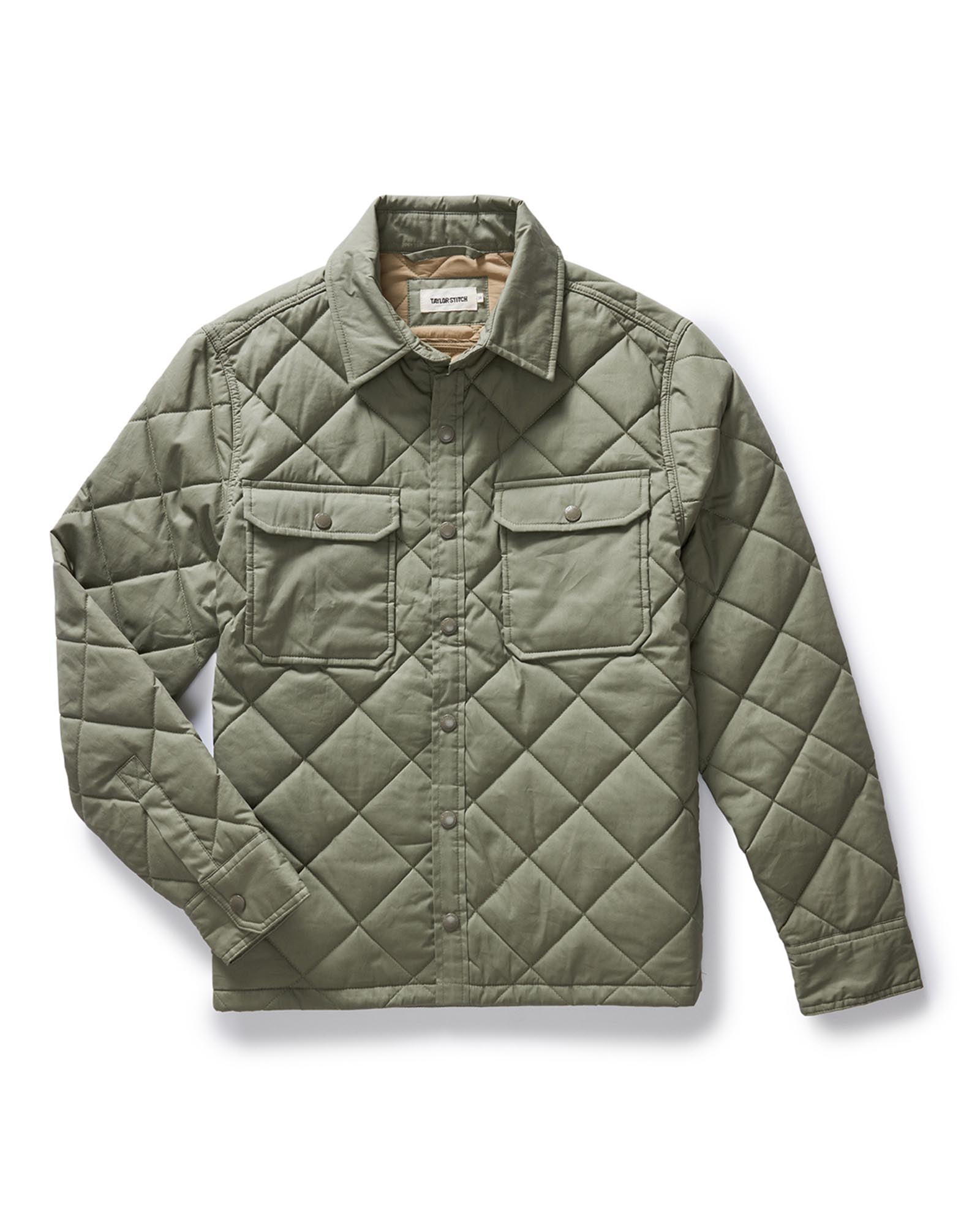 The Miller Shirt Jacket in Smoked Olive Dry Wax | Taylor Stitch The Miller Shirt Jacket in Smoked Olive Dry Wax | Taylor Stitch