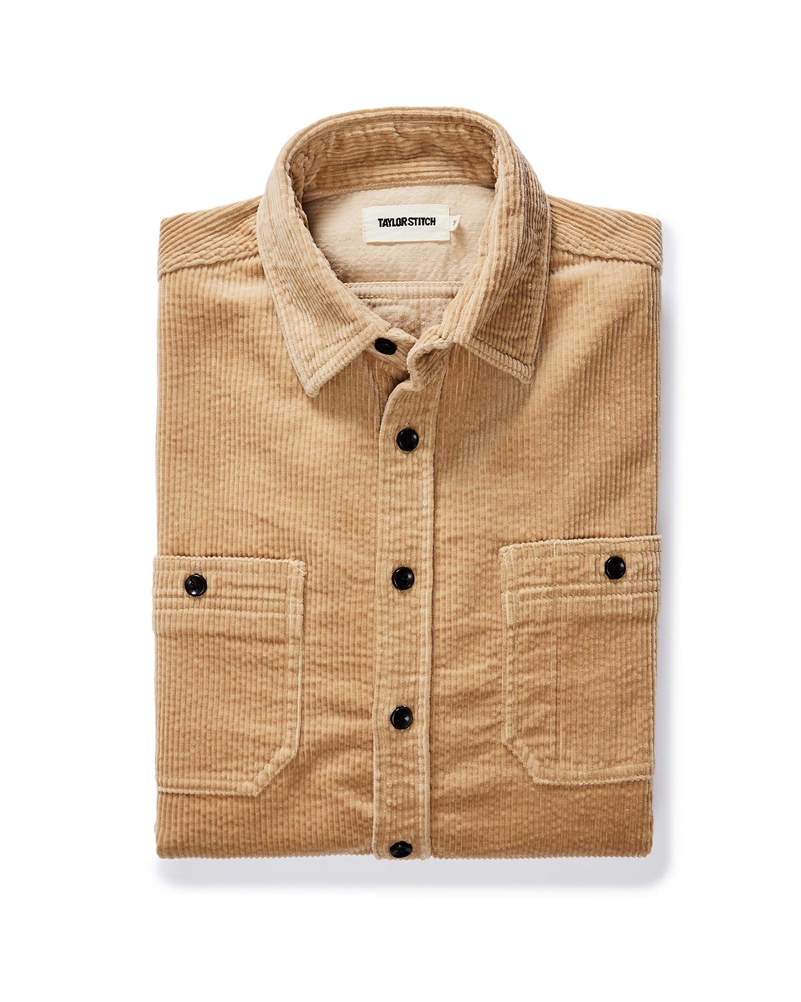 The Utility Shirt in Camel Corduroy | Taylor Stitch
