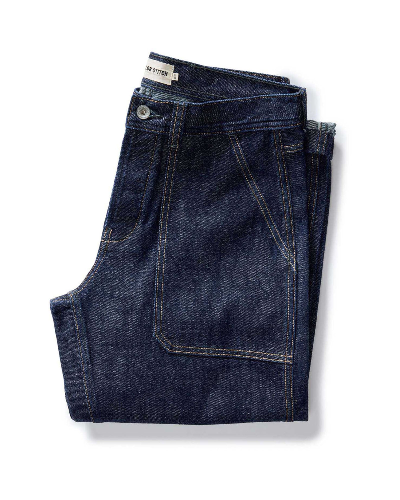 The Mariner Jean in Rinsed Organic Selvedge | Taylor Stitch