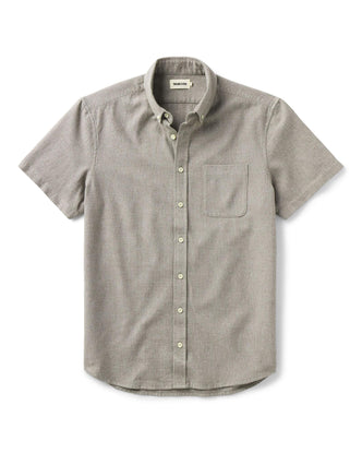 flatlay of The Short Sleeve Jack in Fern Twist Waffle