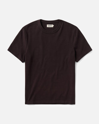 flatlay of The Organic Cotton Shop Tee in Port Twist