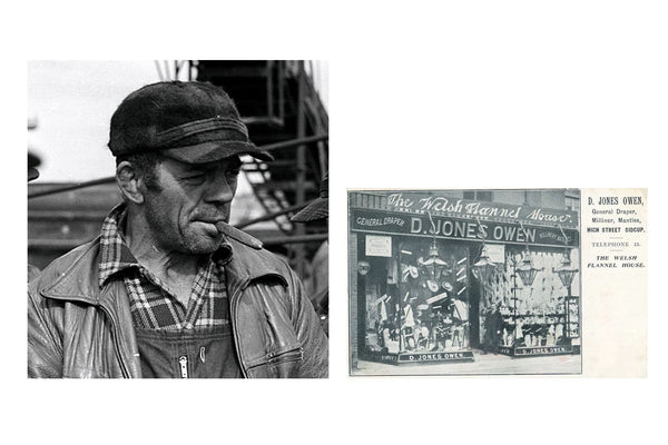 historical flannel shirt imagery