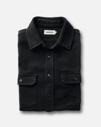The Division Shirt in Black Indigo