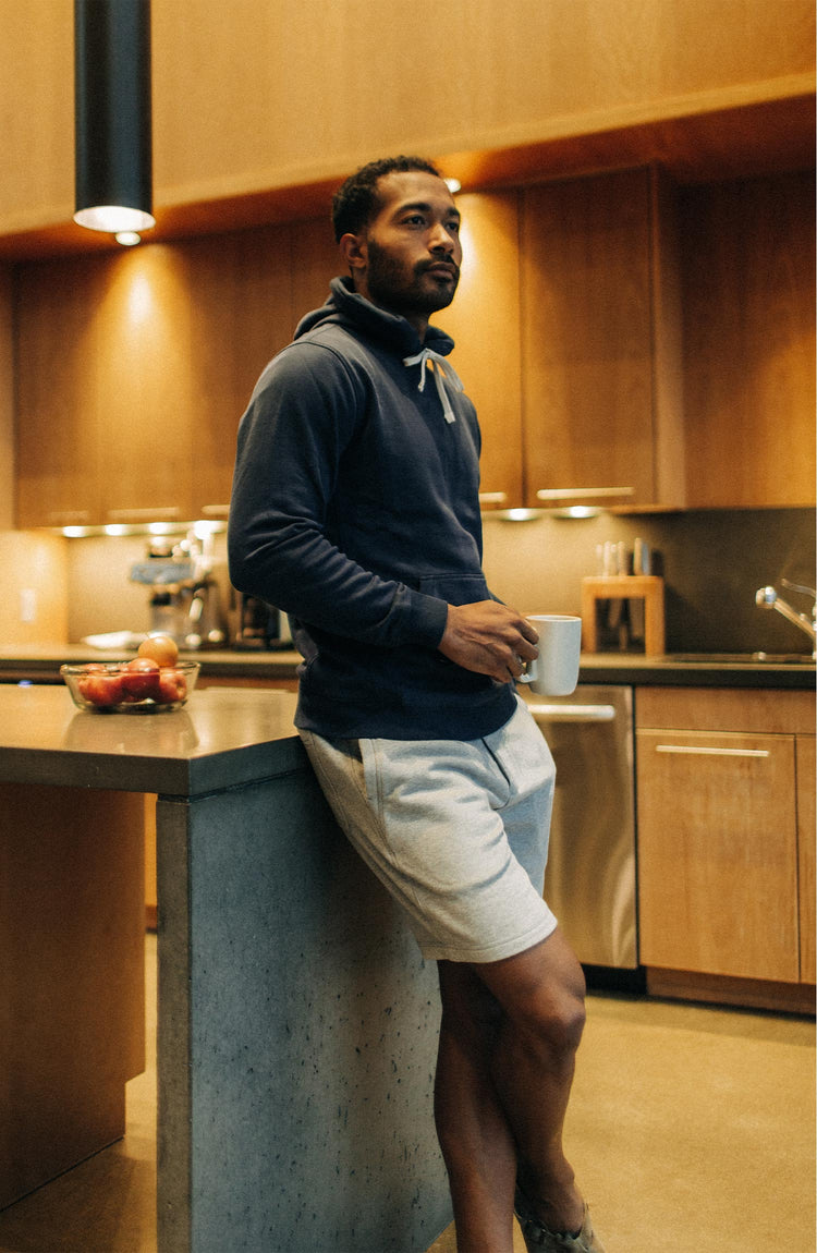 Editorial Panel: The Fillmore Short in Heather Grey, Shorts by Taylor Stitch