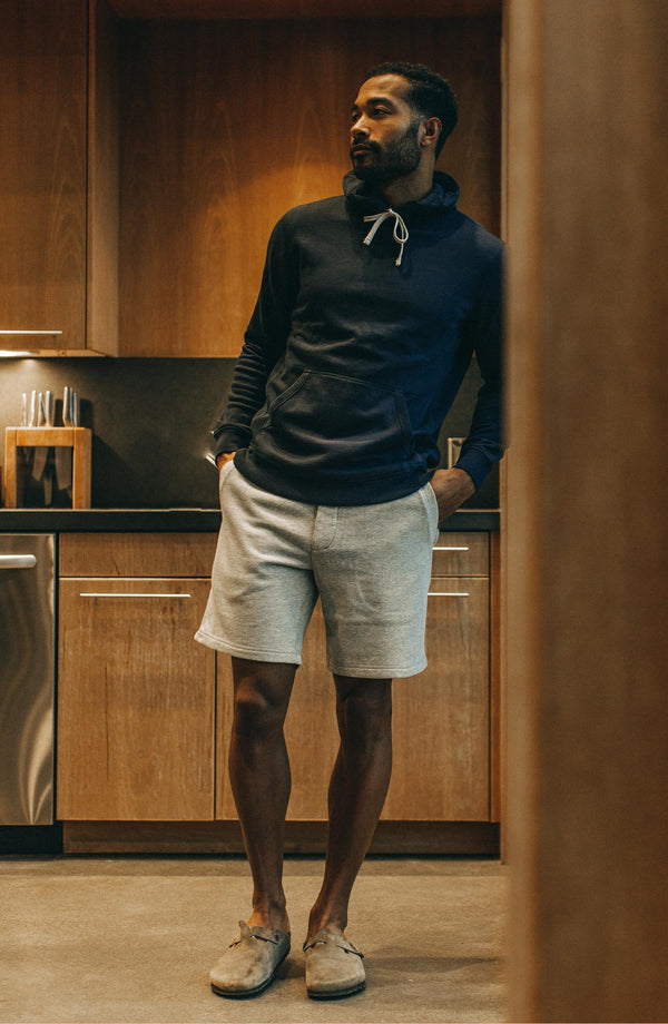 Editorial Panel: The Fillmore Short in Heather Grey, Shorts by Taylor Stitch