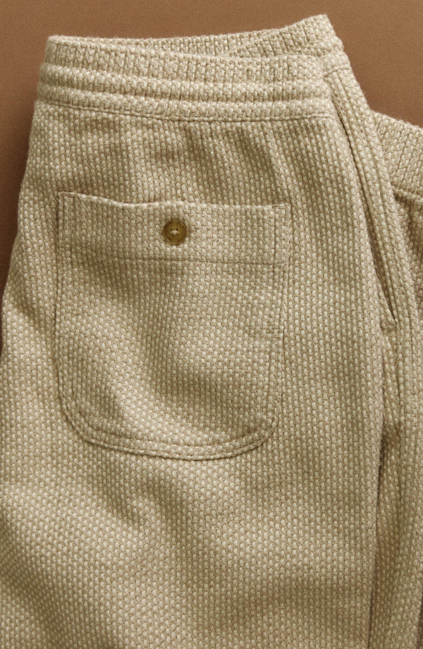 Editorial Panel: The Apres Pant in Natural Sashiko, Bottoms by Taylor Stitch