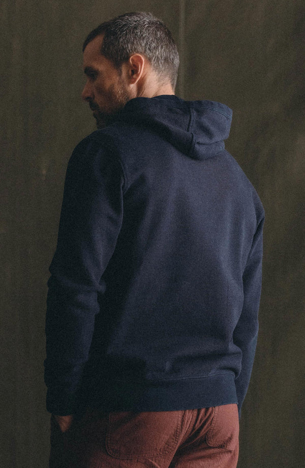 Wooden study desk in a glass home