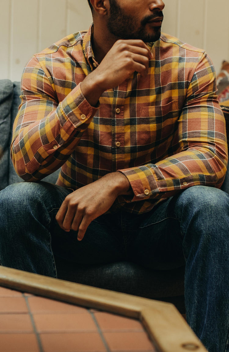 Editorial Panel: The California in Trolley Plaid, Wovens by Taylor Stitch