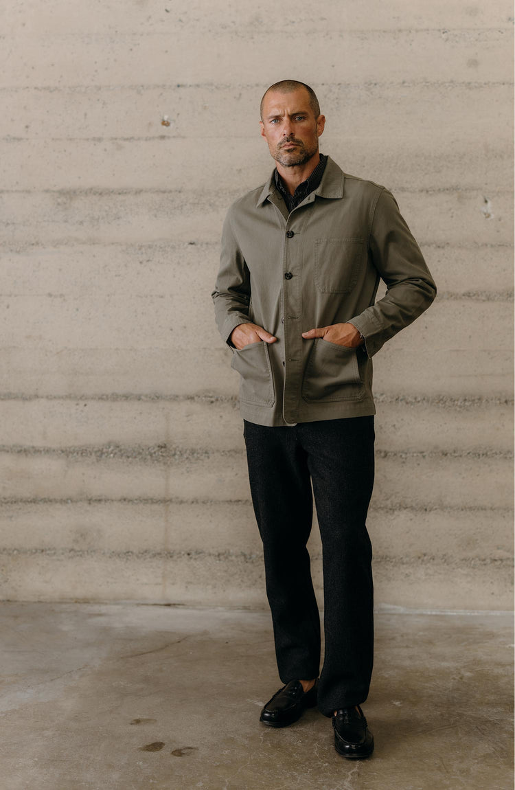 Model wearing The Ojai Jacket