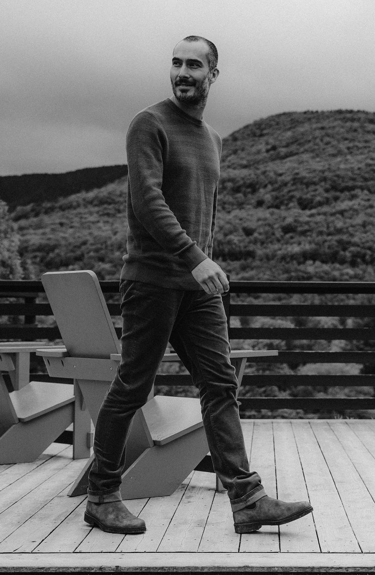 Editorial Panel: The Slim All Day Pant in Walnut Cord, Bottoms by Taylor Stitch