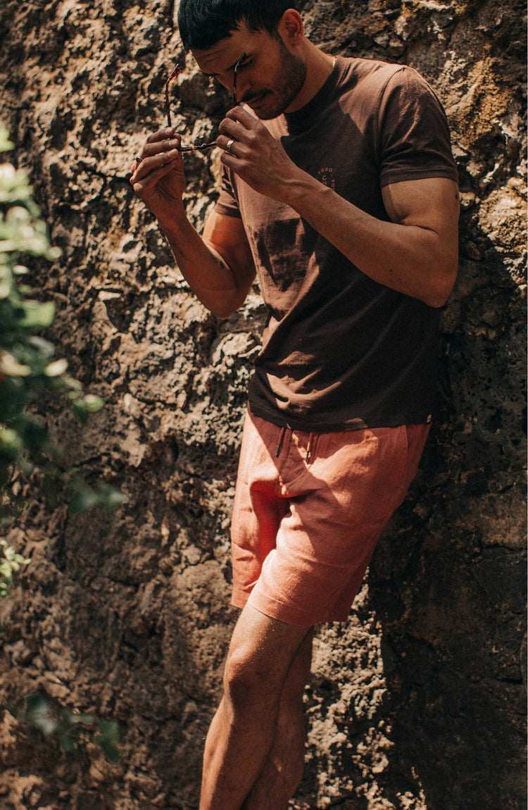 our guy rocking the shorts in mexico”