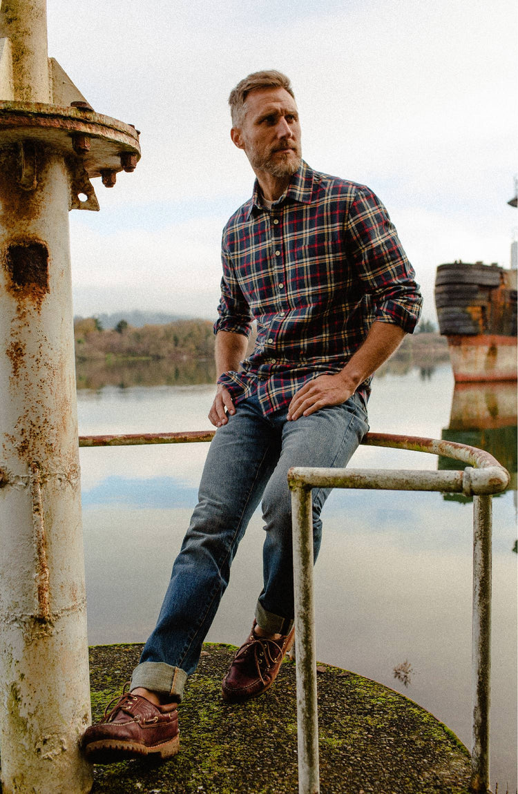 Editorial Panel: The California in Astoria Plaid, Wovens by Taylor Stitch