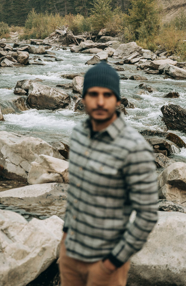 our guy wearing the crater in Montana, environmental imagery