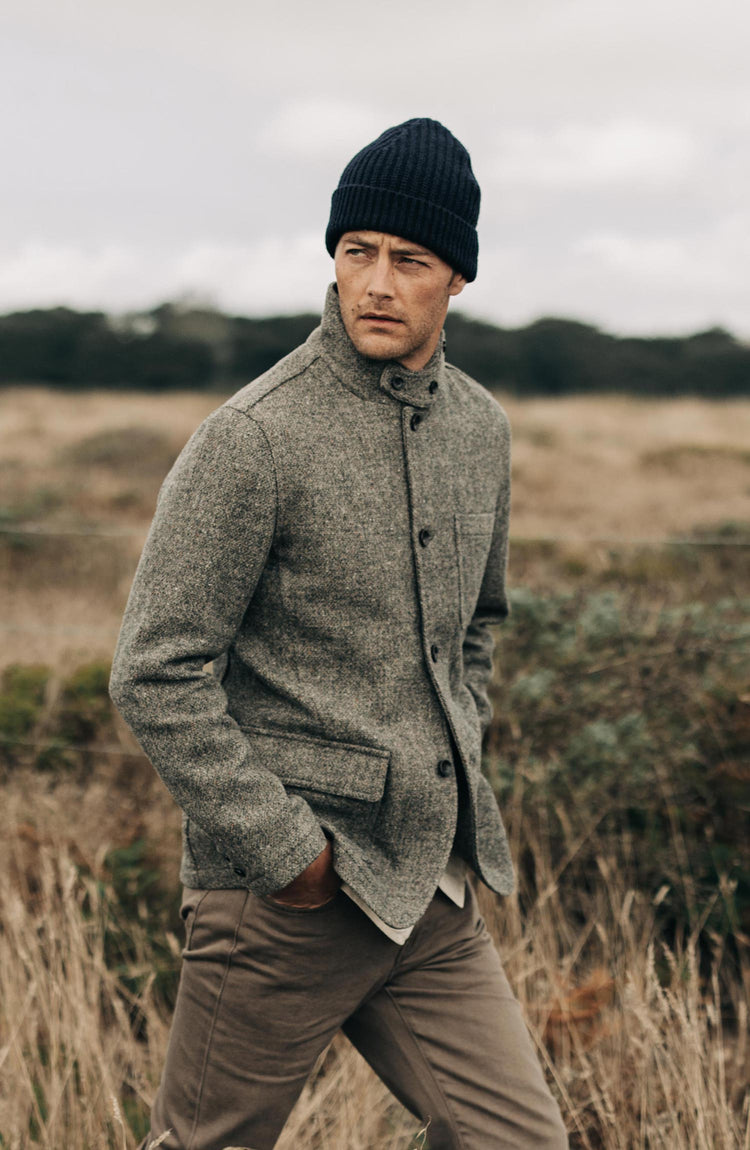 Editorial Panel: The Fisherman Beanie in Dark Navy, Accessories by Taylor Stitch