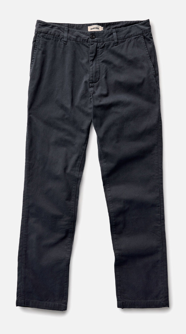 Flatlay photo of The Democratic Foundation Pant in Organic Navy