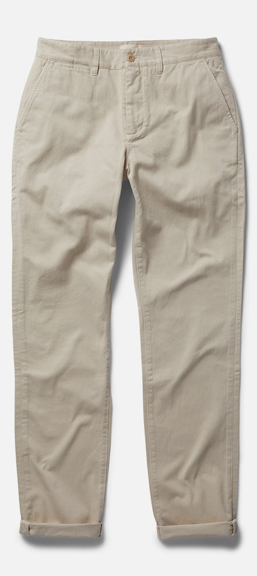 Flatlay photo of The Democratic Foundation Pant in Organic Stone