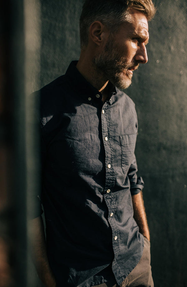 Editorial Panel: The Jack in Midnight Oxford, Wovens by Taylor Stitch