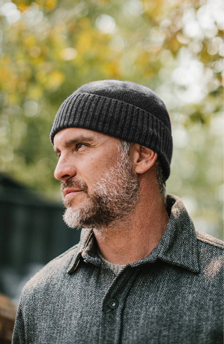 our guy in the mountains wearing the lodge—out in montana