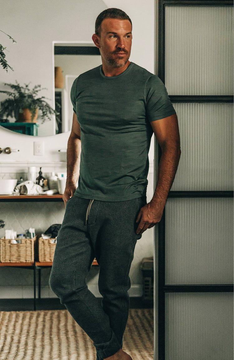 our guy rocking the merino tee in mexico