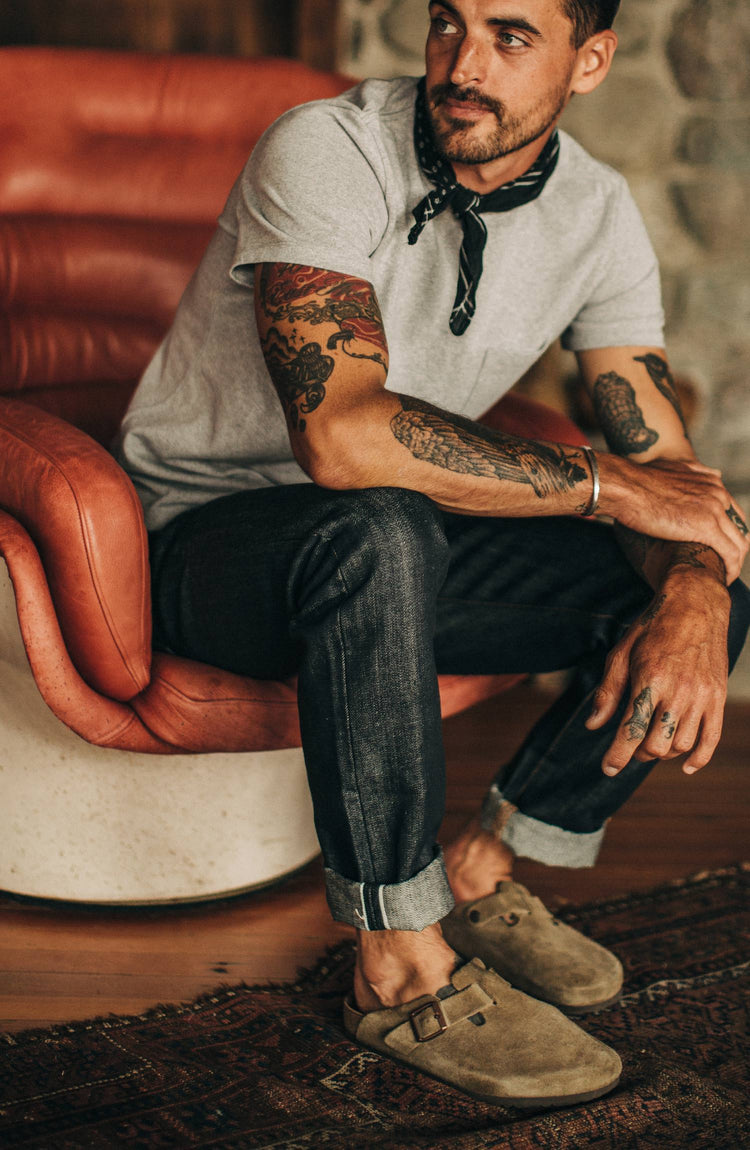 our guy rocking the nihon menpu denim in ca