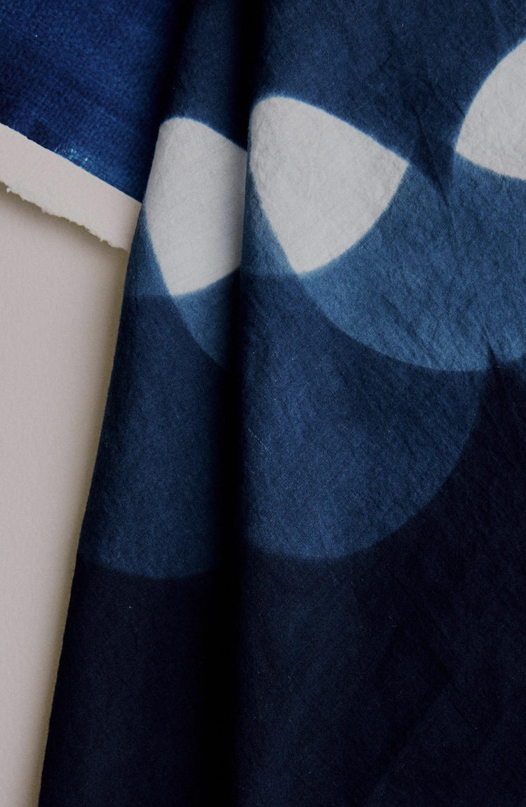 Hanging Indigo Dye Pieces