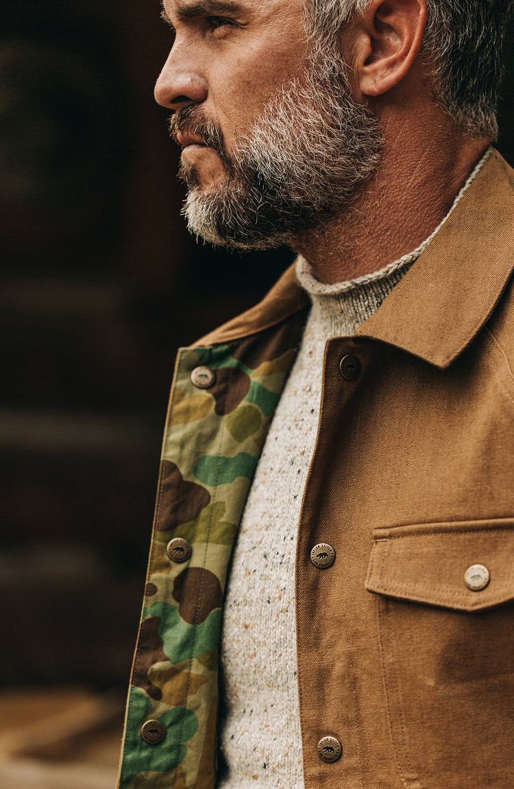 our outerwear being worn in situation