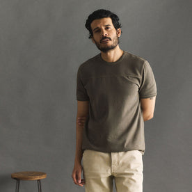 The Rugby Tee in Smoked Olive - featured image