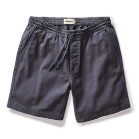 The Apres Short in Organic Dark Blue Foundation Twill - featured image