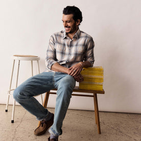 The Craftsman Shirt in Sky Shadow Plaid - featured image