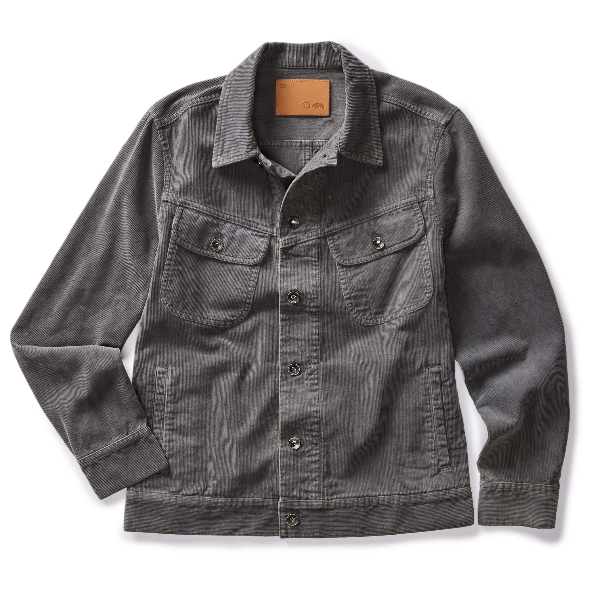 The Long Haul Jacket in Shale Cord XS 36