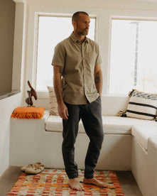 The Short Sleeve California in Heather Moss Cord - featured image