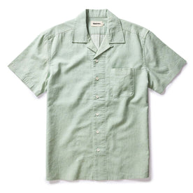 The Short Sleeve Hawthorne in Sea Moss Floral - featured image