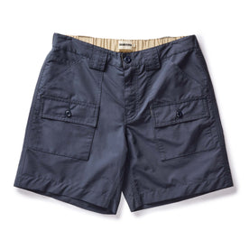 flatlay of The Trail Cargo Short in Faded Navy 60/40 Faille