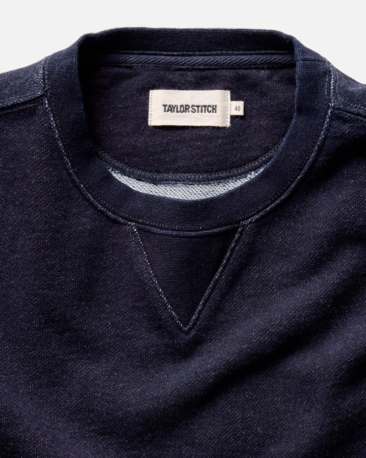 The Sunset Crewneck Sweatshirt in Indigo Terry | Taylor Stitch