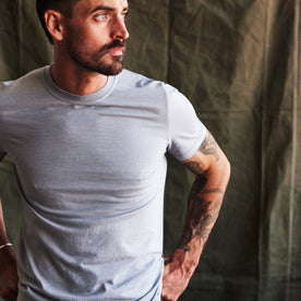 The Cotton Hemp Tee in Tradewinds - featured image