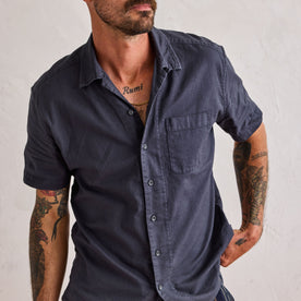 The Short Sleeve Hawthorne in Marine - featured image