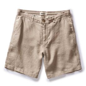 The Easy Short in Natural Linen - featured image