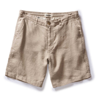 The Easy Short in Natural Linen