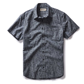 The Short Sleeve California in Blue Chambray Botanical - featured image