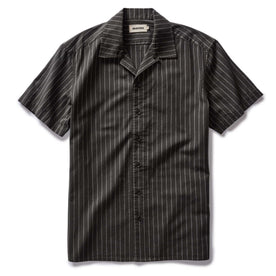 The Short Sleeve Davis Shirt in Kelp Stripe - featured image