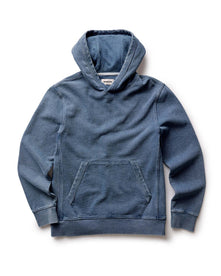 The Apres Hoodie in Washed Indigo Terry - featured image