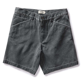 The Camp Short in Coal Chipped Canvas - featured image