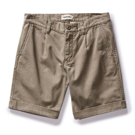 The Matlow Short in Baked Soil Herringbone - featured image