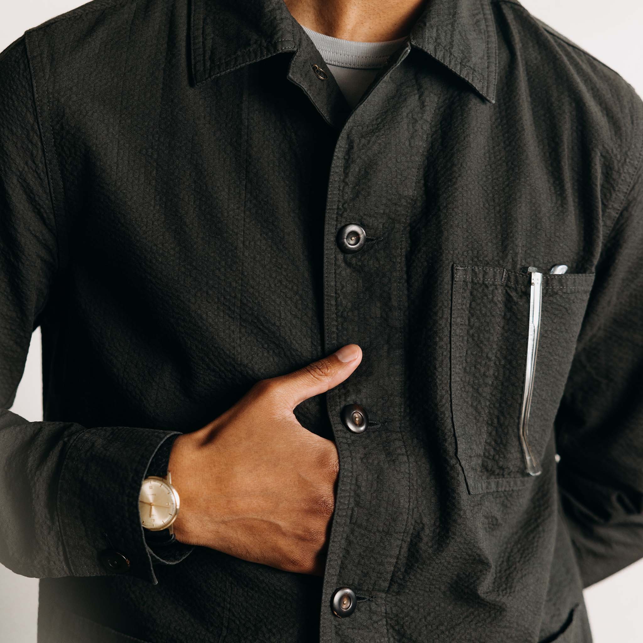 Taylor Seersucker Jacket