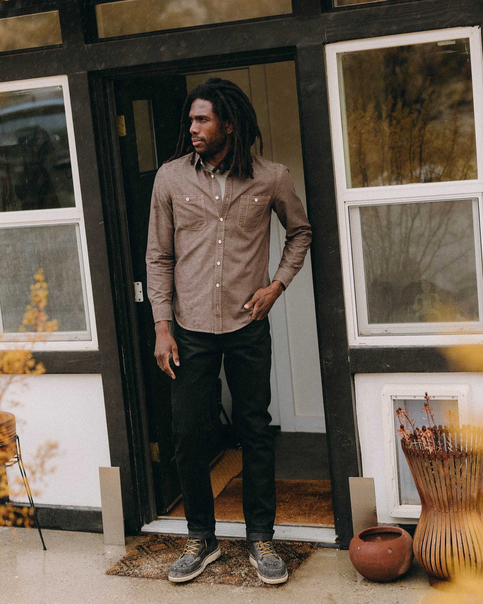 The Utility Shirt in Soil Nep | Taylor Stitch