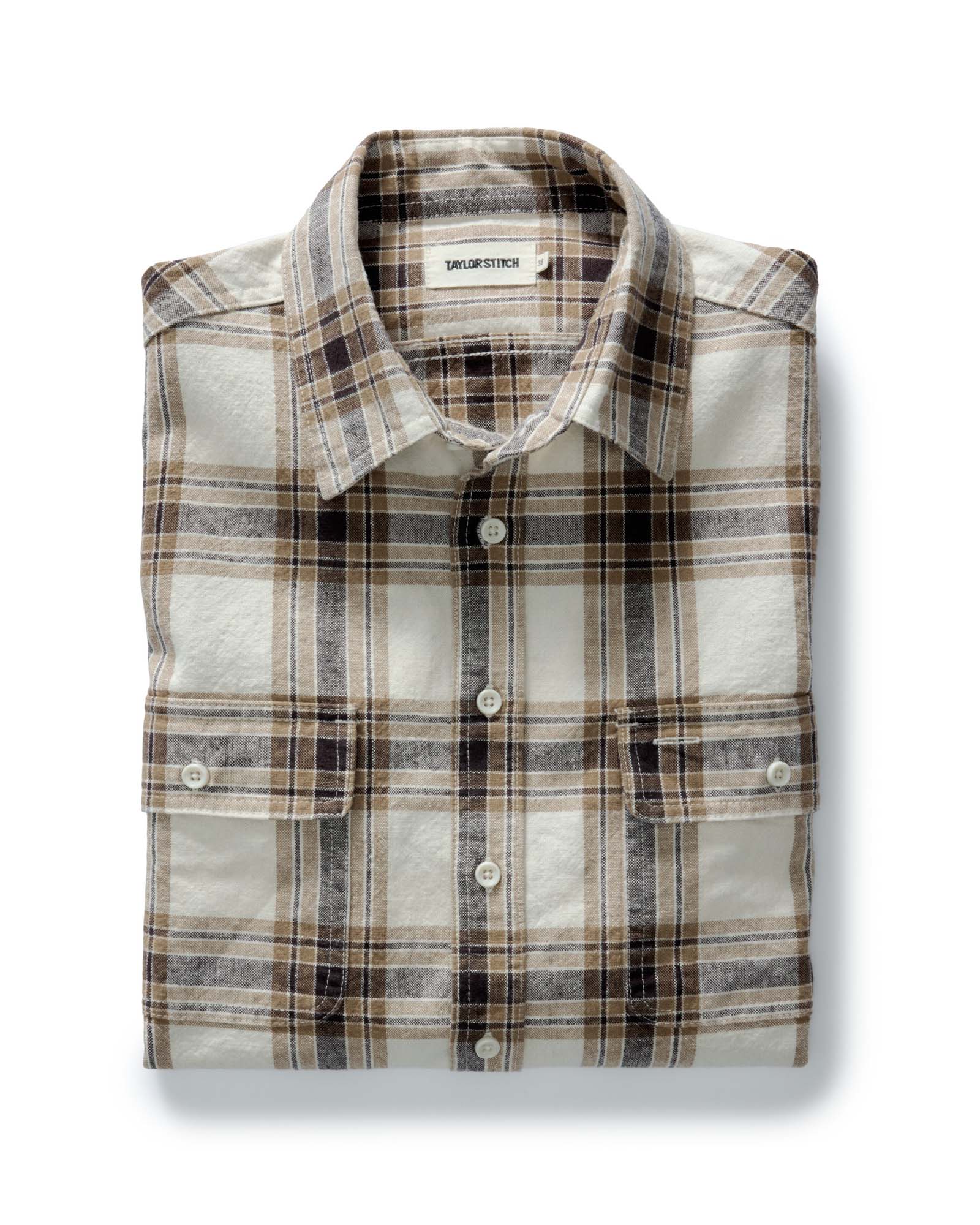 7oz Washed Organic Cotton Canvas - Bark 7oz Washed Organic Cotton Canvas - Bark