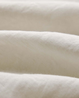 material shot of the fabric on The Weber Shirt in Vintage White, Wovens by Taylor Stitch