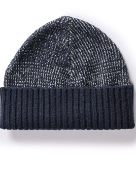 flatlay of The Headland Beanie in Dark Navy, Accessories by Taylor Stitch